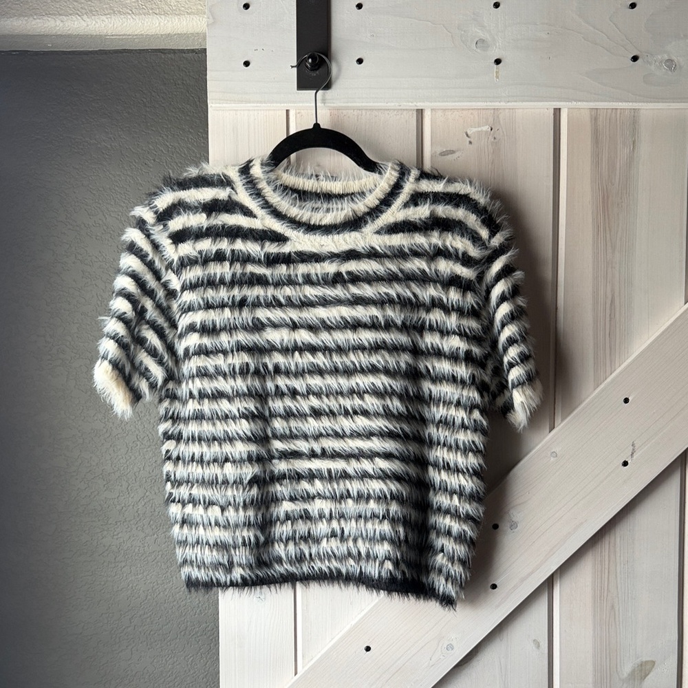 Dressed in LALA Be Proud of Yourself fuzzy knit - NWT!